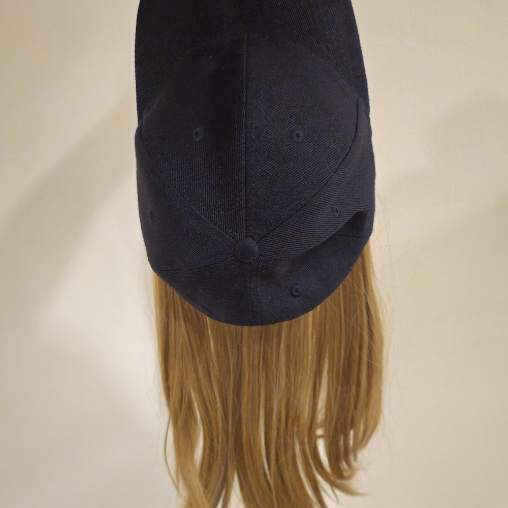 Someone Sunday hat wig with real feeling hair in like new condition Ajustable - Picture 2 of 9